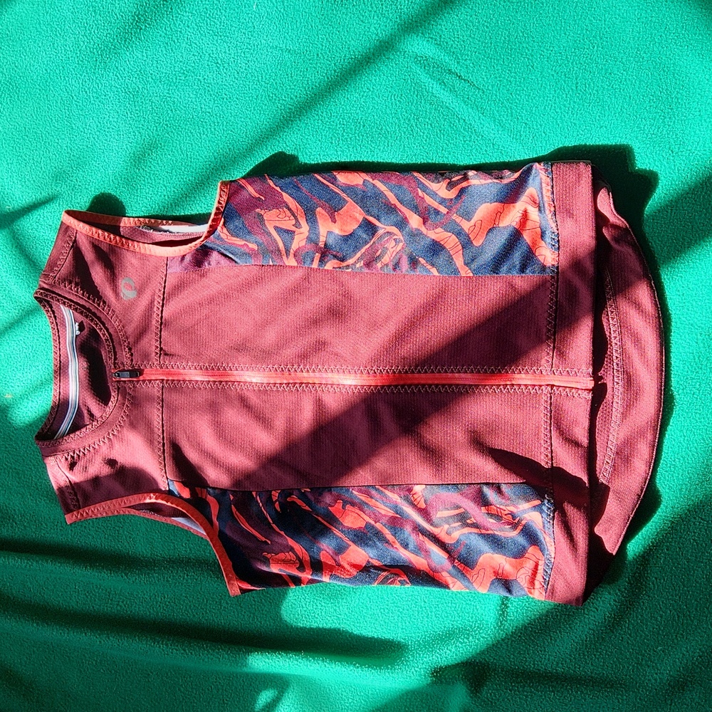 Bicycle jersey, sleeveless